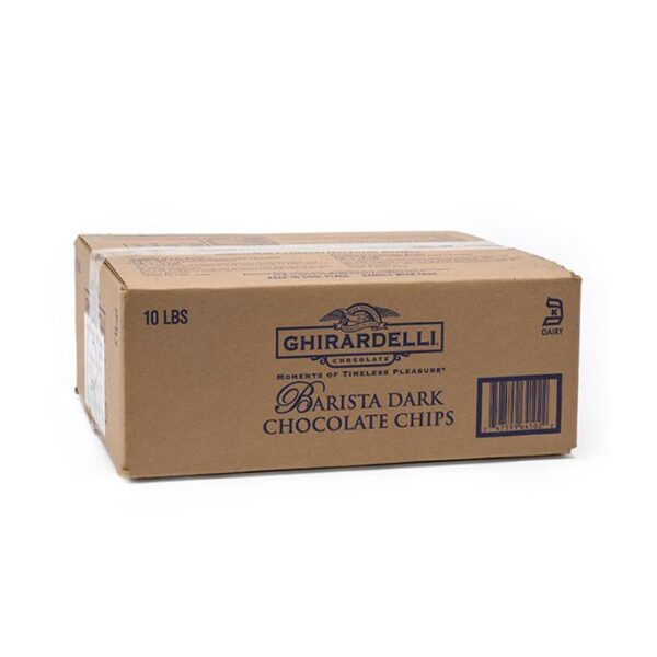 Ghirardelli Barista Dark Chocolate Mini Chips - 10lb Box